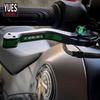 Motorcycle Accessories Short CNC Adjustable Brake Clutch Levers 3D Rhombus New Levers For Kawasaki Z800 E Version Z 800