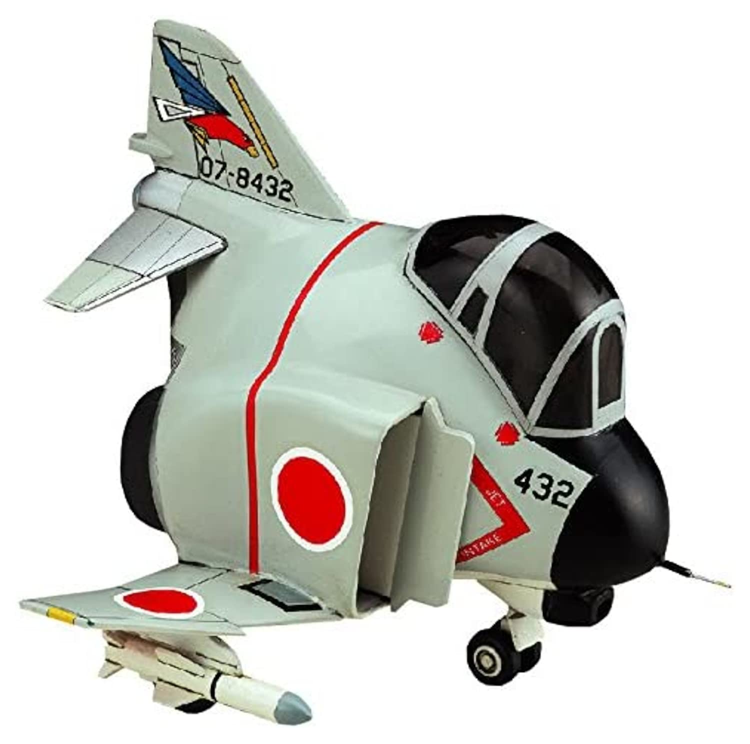 

Hasegawa Tamago Hikoki Japan Air Force Phantom II Plastic Model Kit TH5 (Hasegawa) Self-Defense F-4 Non-Scale