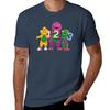 Barney The Dinosaur Tshirt Breathable Workout Short Sleeve Top