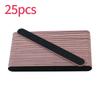 Xiaomi 25 Pcs Black Double Sided Nail File Emery Board for Home Salon Nail Shaping Polishing