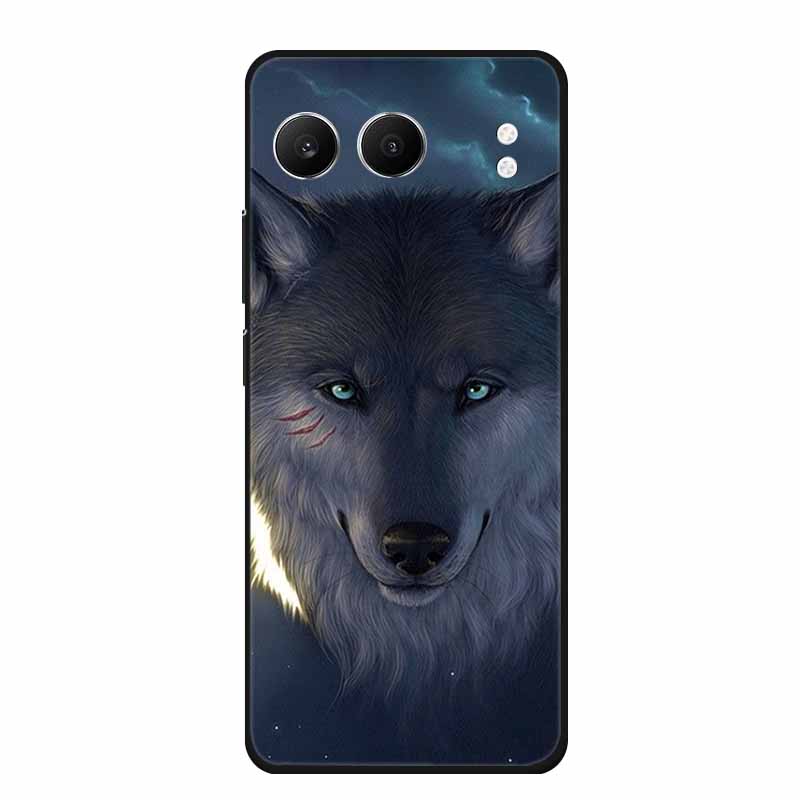 For OnePlus Nord 4 Case Nord4 Phone Cover Animal Black Silicone Soft Back Cover Cases For OnePlus Nord 4 Case 6.74" Shell Capas