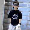 Boys' Trendy Korean Style Pure Cotton Short-Sleeve T-Shirt – Summer Clothing for Middle & Large Children