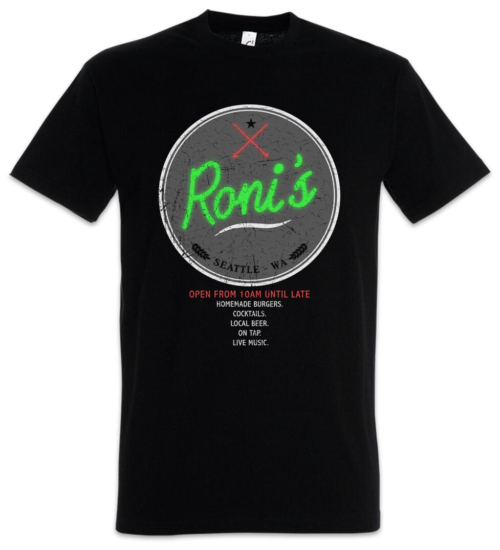 Roni s Bar T-Shirt Once Upon Logo Symbol A Time Sign Bar Diner Kelly S