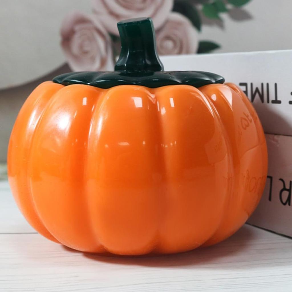 5'' Large Pumpkin Jar Mold, Halloween Resin Mold, Box Storage Silicone Mold for Resin, Clay, Gypsum Casting
