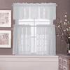 1 Pcs Kitchen Lace Window Screen Curtain Coffee Short Curtain Small Wear for Home Dormitory Bed