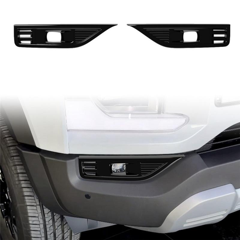 For BYD Shark 6 2025 Car Front Bumper Fog Light Cover Trim Decoration Exterior Accessories чёрный