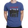 Magazinband T-Shirt Herren Reine Baumwolle Lustige T-Shirts Rundhals Magazin-T-Shirts Kurzarm Kleidung 4XL