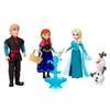 Mattel Character Dolls Set Frozen 4 Pieces Blue