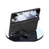 Samsung Z Fold5 Leather Case: Magnetic Hinge, Full Coverage, Stand, Cross-Border Protection
