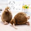 MIMIA Kiwi Kiwi Body Small Pets Pillow, Sleep, Relaxation, Gift, Animal, Fluffy, Large, Cute, Realistic, Children, (Kiwi White)