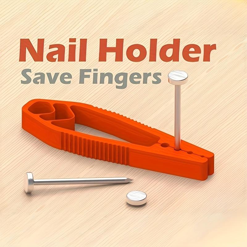 Pliers Nail Holder Tool: Portable, Safe Finger Protector for Hammering Nails/Screws, Easy Positioning Chain Pliers