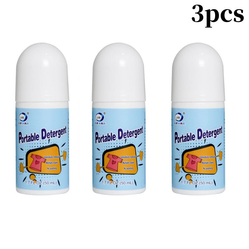 

50 мл портативный шариковый очиститель пятен на одежде, очищающий масляный очиститель, ручка для удаления пыли 3PCS