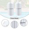 2Pcs Portable Pool Cleaning Poles Part Connector Swimming Pool Telescoping Poles Connector Joint Pool Rod Accessories