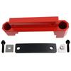 Differential Brace Rear Billet Aluminum Anodized Red For 2015- Challenger Charger Hellcat
