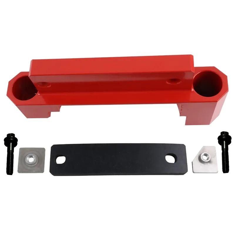 Differential Brace Rear Billet Aluminum Anodized Red For 2015- Challenger Charger Hellcat