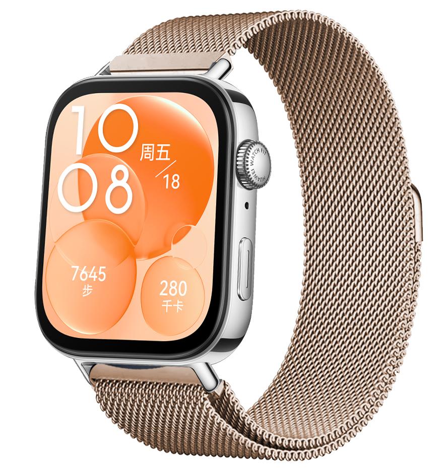 Milanese Loop Band For Huawei watch fit 3 Smartwatch Bracelet For Huawei watch fit3 Wristband Replacement Metal Strap Accessorie