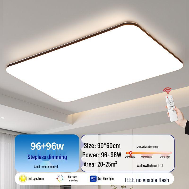 2025 Modern Minimalist LED Ceiling Light for Living Room, Bedroom, Study & Balcony - Super Bright