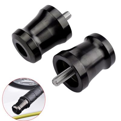 LEDISHUN Motorcycle Supplies, Handlebar End, Ultra Heavy Bar End for Kawasaki Genuine Handles, M8