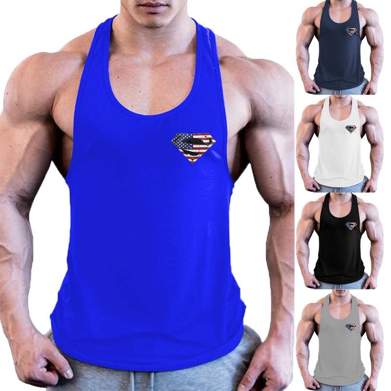 Premium Quality Men Bodybuilding Tank Top Muscle T-shirt For Gym Fitness Enthusiasts