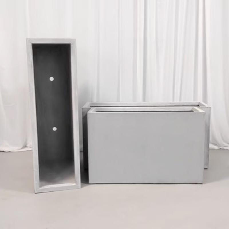 Rectangular Cement Outdoor Planter