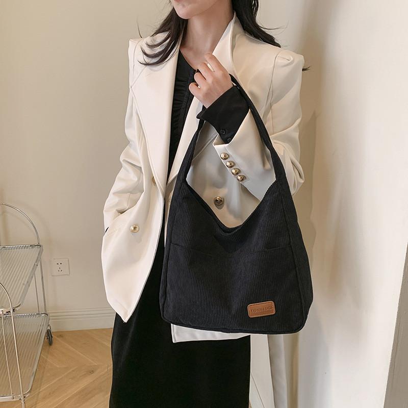 Stylish Winter Casual Shoulder Bag Retro Chic Tote Bag For Women With Large Capacity