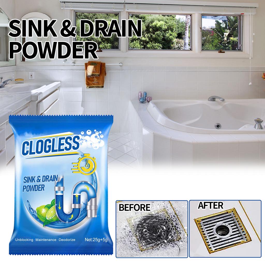 Drainage Pipe Blockage Removal Powder Sewer Toilet Kitchen Blockage Dredging Cleaning Powder