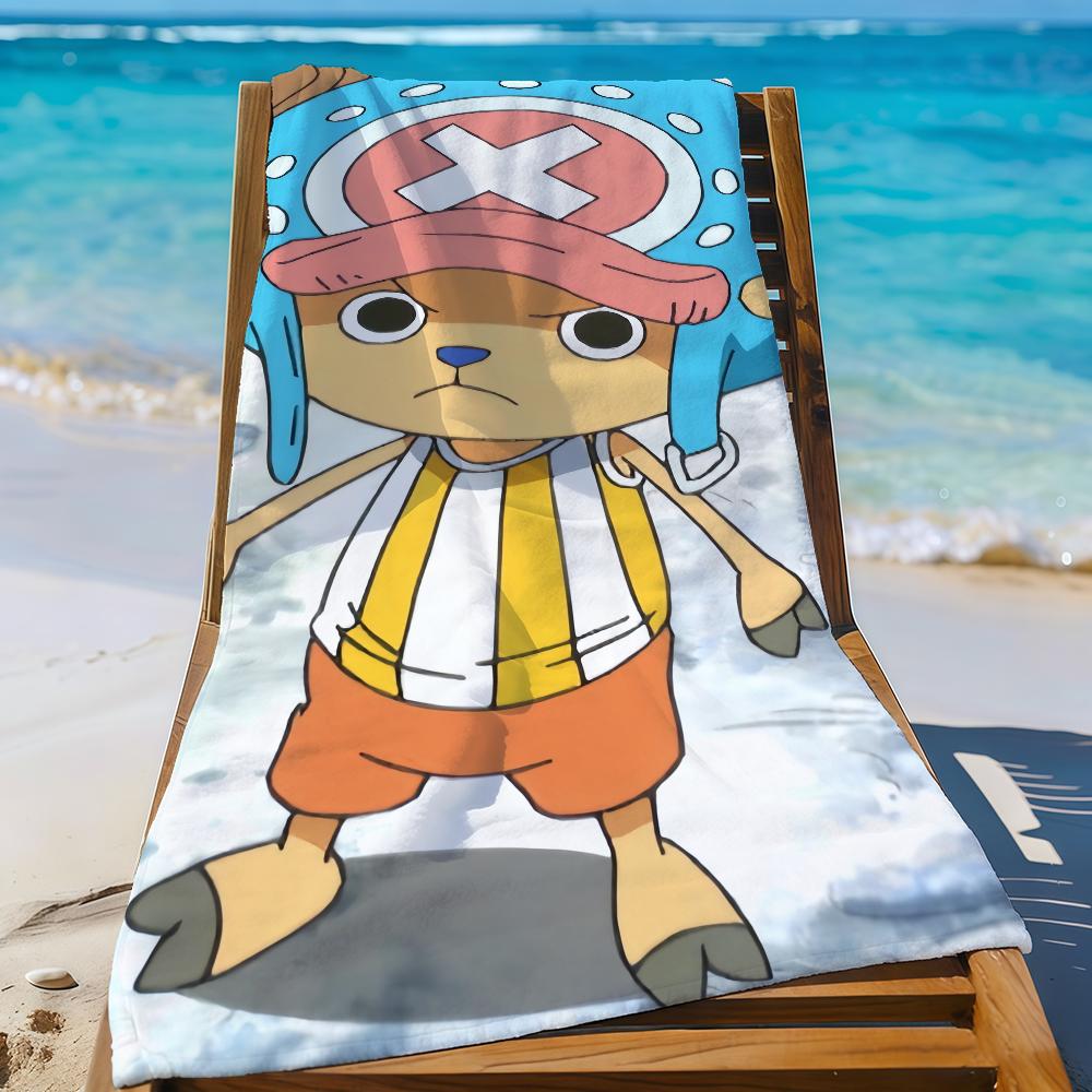 OP T-Tony T-Tony C-Chopper Towel Beach Shower Bath Travel Lightweight Skin Friendly for Pool Camping Cruise Summer