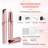 Electric Eyebrow Trimmer Multifunctional Hair Removal Device Mini Portable Shaver for Painless Facial Hair Removal