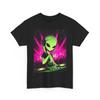 DJ ALIEN GIRL ART Tshirt TEE GIFT WOMEN MEN TEENS STREET WEAR RAVE PARTY SHIRT