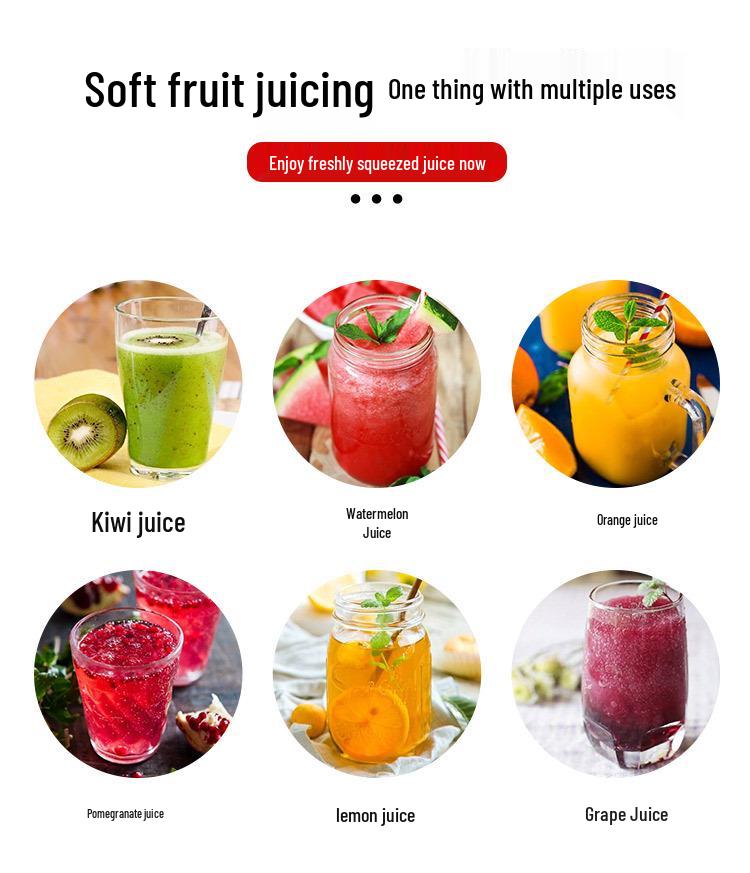 Lemon & Orange Metal Manual Juicer - Freshly Squeezed Fruit Press