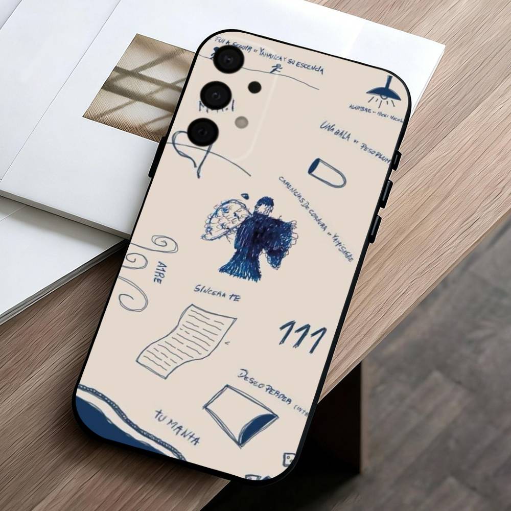 R-Rapper S-Singer M-Milo J Phone Case For Samsung Galaxy A73,A72,A71,A70,A53,A52,A51,Others Soft Black Cover