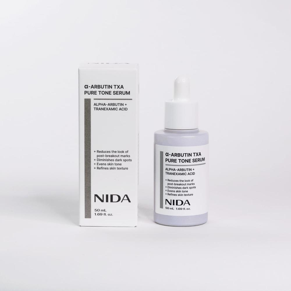 Alpha-Arbutin TXA Pure Tone Serum | Discoloration Care with Alpha Arbutin, Tranexamic Acid, Niacinamide | For Glass Skin | 1.69 fl. oz., 50ml