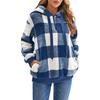 Fashion Women Loose Casual Thin Zipper Hooded Sweatshirt Long Sleeve Top Large Size Jacket