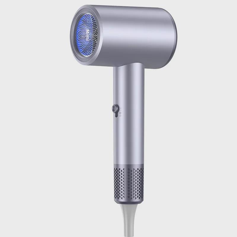 Portable 24-Year New Hair Dryer: Strong Hot/Cold Wind, Blue Light, Ideal for Student Dorms