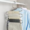 5 Layers Multi-functional Clothes Hangers Non-slip Pant Storage Rack Cloth Rack with Multiple Functions for Hanging and Storage