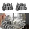 4Pcs/set Heavy Duty Dishwasher Rack Roller Set Replacement for AP4538395 PS2579553 WPW10195417 AH2579553 EA2579553