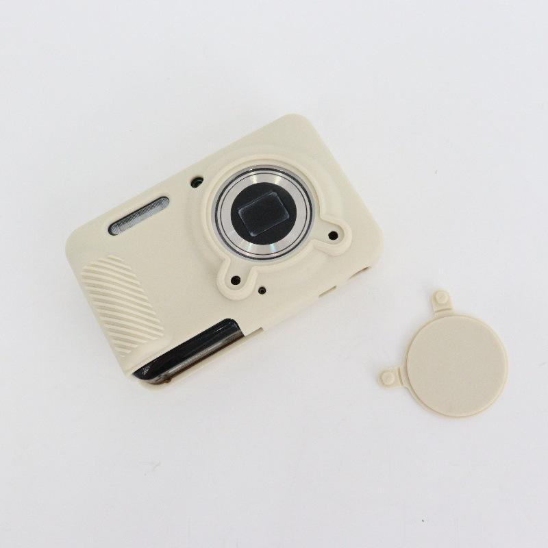 Funda Protectora de Silicona con Tapa para Kodak FZ55 - Bolsa para Cámara Anti-Arañazos y Anti-Caídas