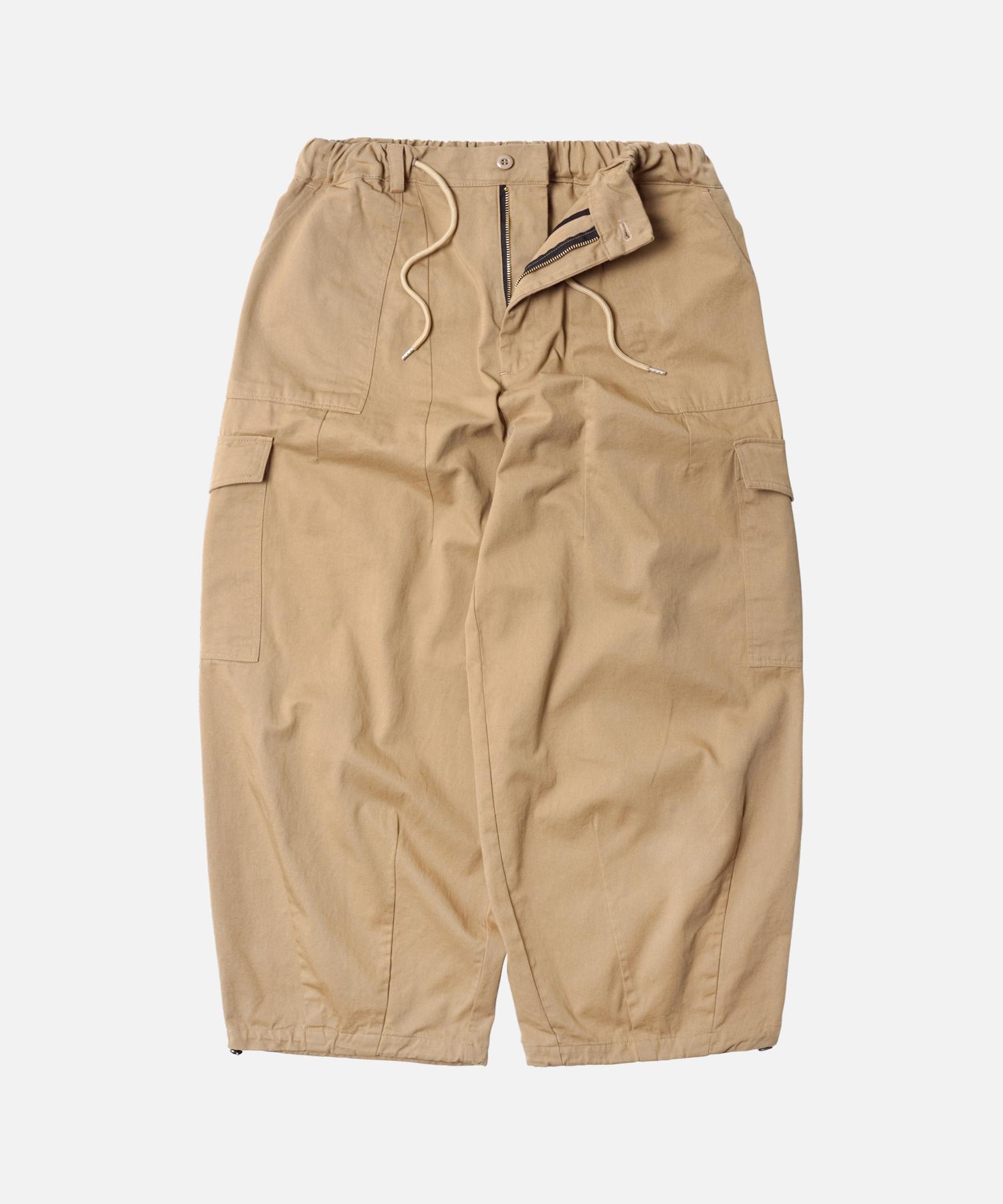 FRIZMWORKS Twill Cargo Balloon Pants _