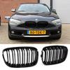 Front Kidney Grill Grille For BMW F20 F21 1 Series M Sport Gloss Black 2011-2014 RDMEV1