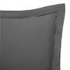 "Prestige" Pillowcase 100% Combed Cotton Satin 120 Threads/cm² Pure Cotton - 65x65 - Prestige Graphite