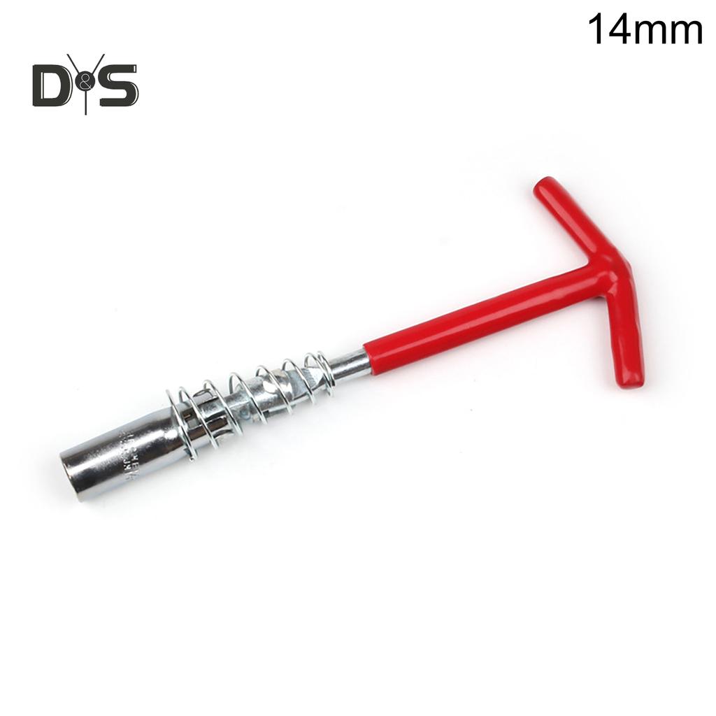 14/16/21mm T-shape Handle Car Auto Spark Plug Socket Wrench Installer Hand Tool