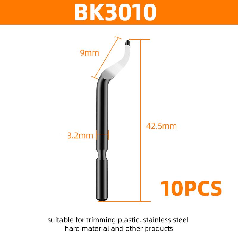 Edge Cutter Deburring Tool with Cutter Handle Burr Trimming Knife For Copper Aluminum Steel Plastic Wood Rubber BS1010 BS1018