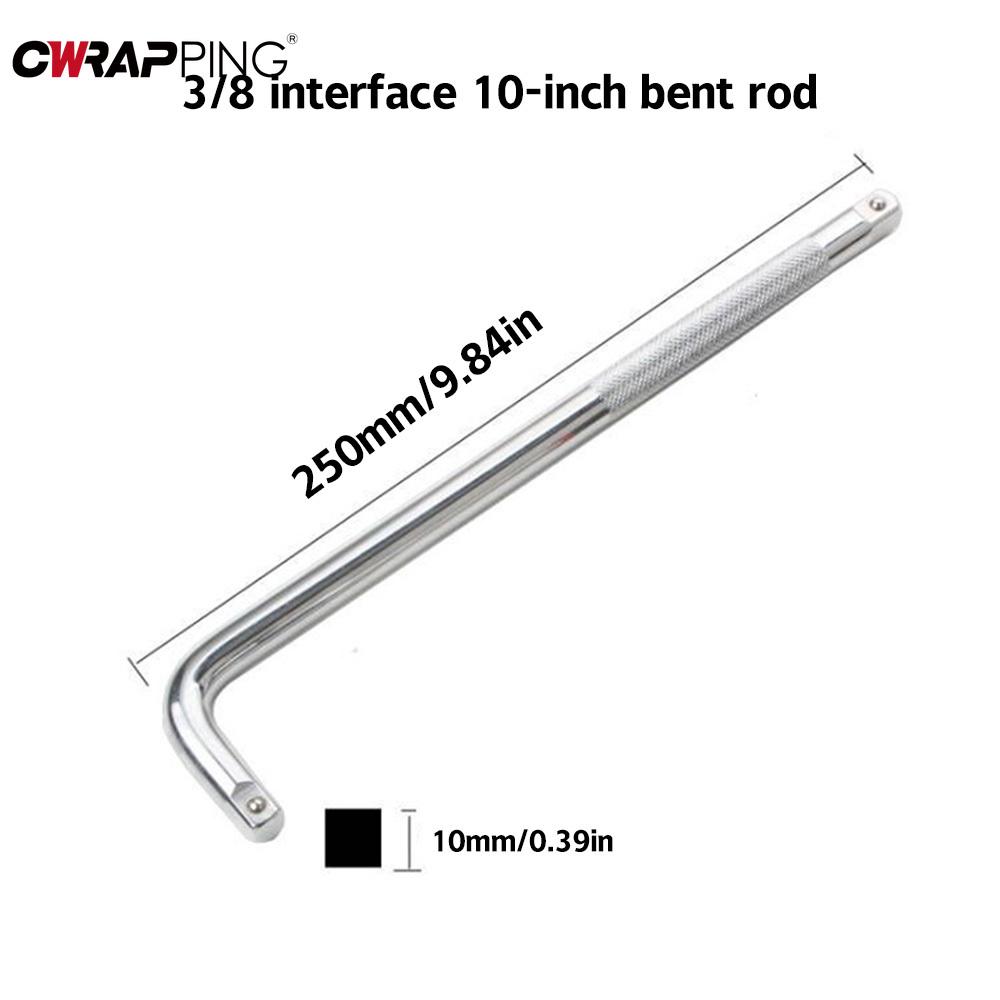 10Pcs Crowfoot Wrench Set Tools Crowbar Adapter Head Removal Half Shaft Motorcycle Repair Demolition Tools for Car Home Repair