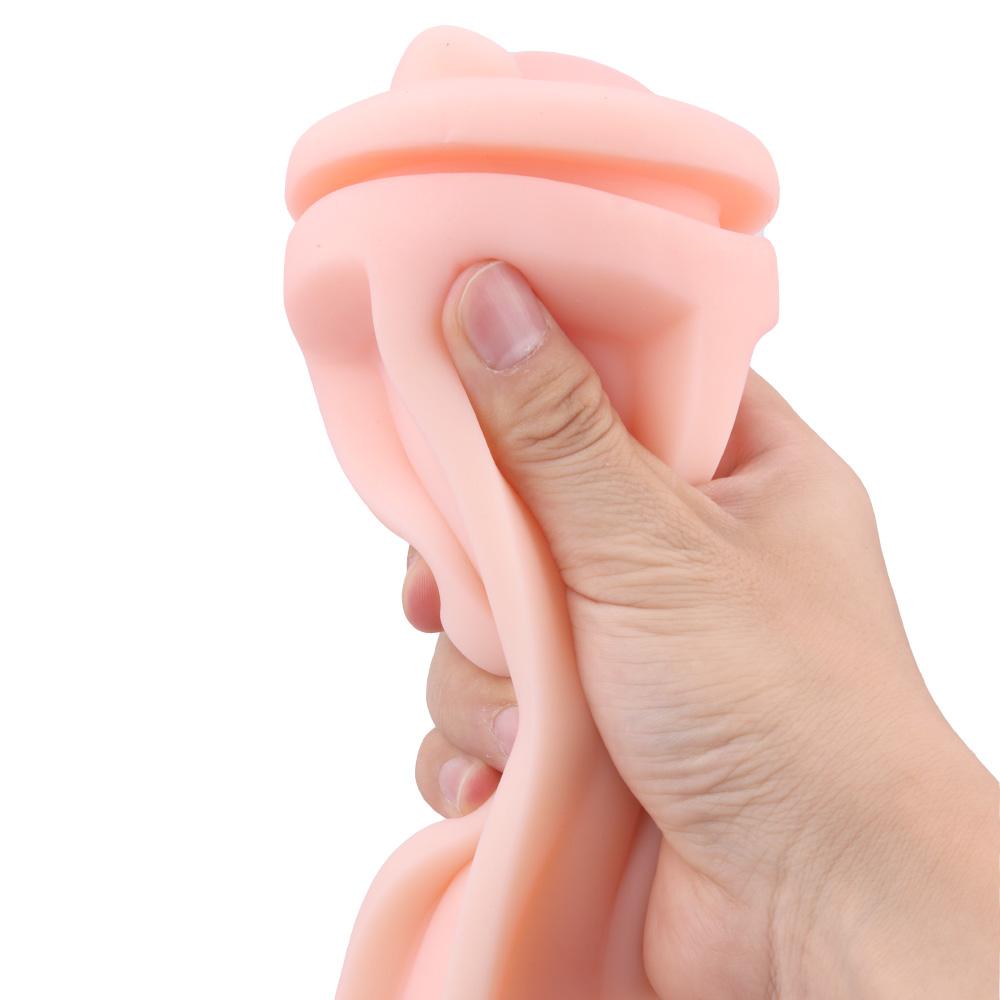 Realistic Artificial Vagina Male Masturbation Cup Sex Toy for Men with Anal Mouth Design Erotic Adult Product