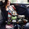 1pc Halloween Collection Hello Kitty Blanket, Seasonal Home Decorative Throw for Room, Living Room, Travel, Camping, Car Blankets, Beach, Office Naps,