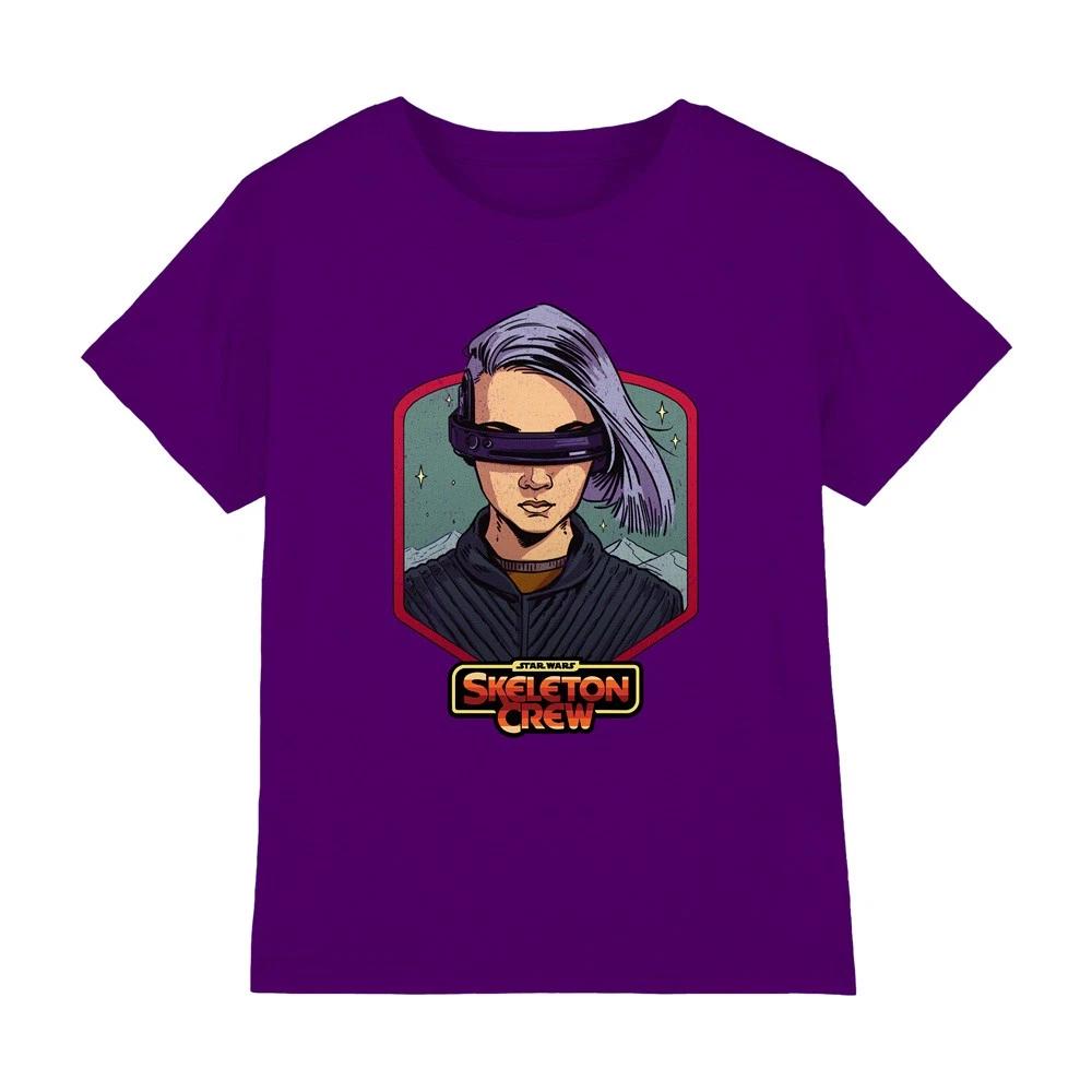 STAR WARS SKELETON CREW KB BADGE - Kids T-shirt - PURPLE 150