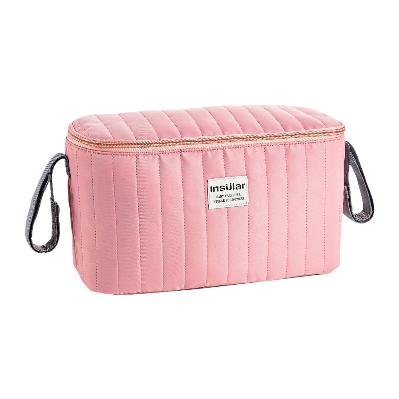 Stroller Organizer Stroller Accessories Reusable Baby Stroller Bag Stroller Diaper Bag for Toys Wipes Snacks Nappy Baby Clothes