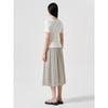 8SECONDS Back Elastic Pleated Skirt Beige (354627Mb1A)