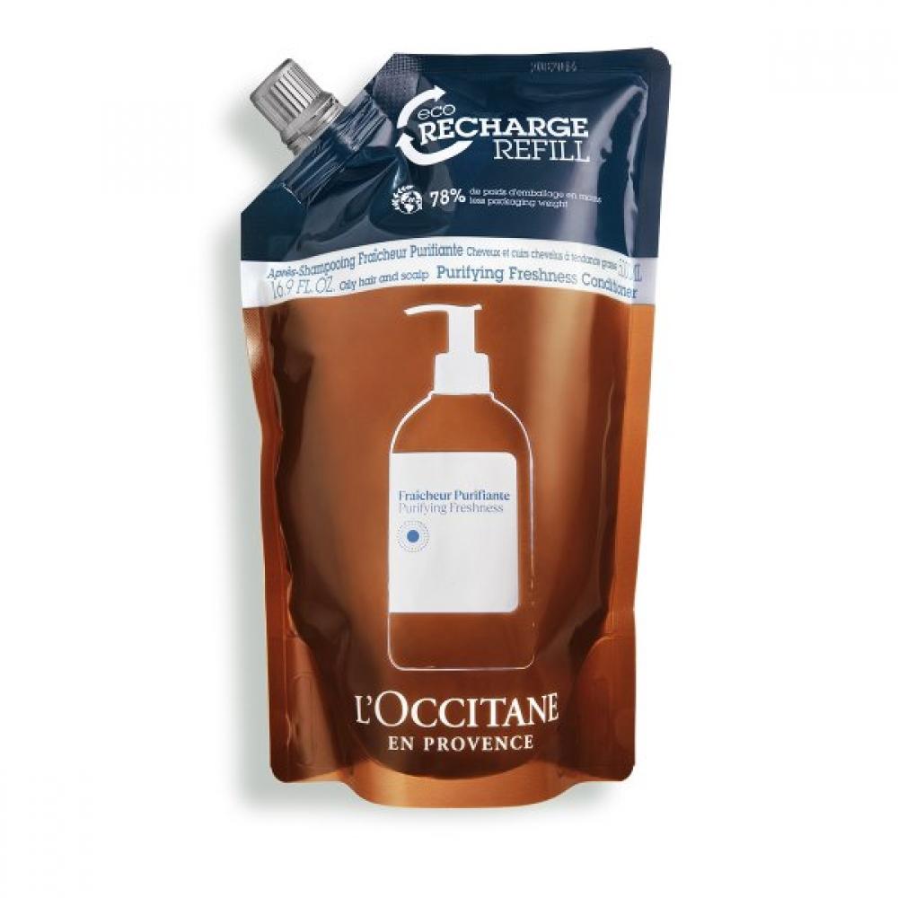 L Occitane Conditioner refiLL scaLp cooLing Purifying Freshness 500mL Single option