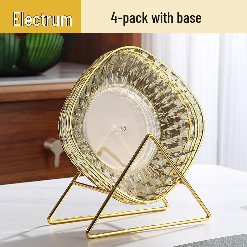 Nordic Transparent Food-Grade Bone Dish Set